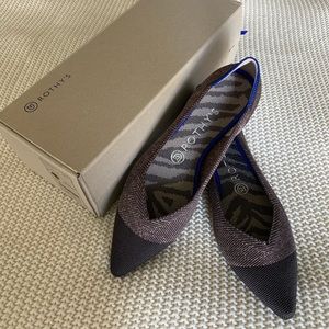 Rothy’s Twilight Metallic Captoe 8 NIB